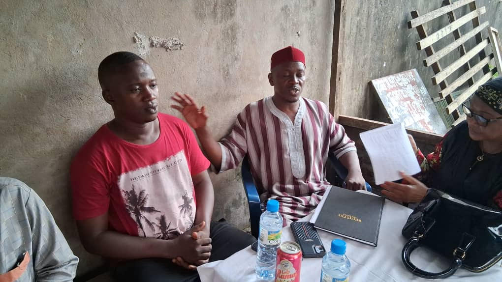 09/11/2025 : Installation du bureau de Sonfonia du Mouvement Laguinè Malanyi.