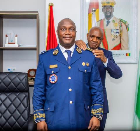 Mounir Cissé élevé à la dignité d'honneur d'inspecteur Général de la Police par le Président de la République.